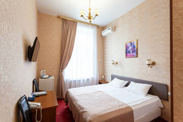 Двухместный номер с 1 кроватью в Гостинице Космос