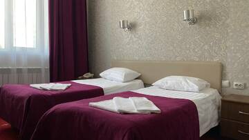 Двухместный номер с 2 отдельными кроватями в Гостинице Космос