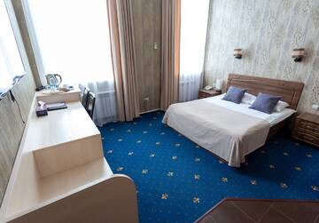 Большой двухместный номер с 1 кроватью в Гостинице Космос